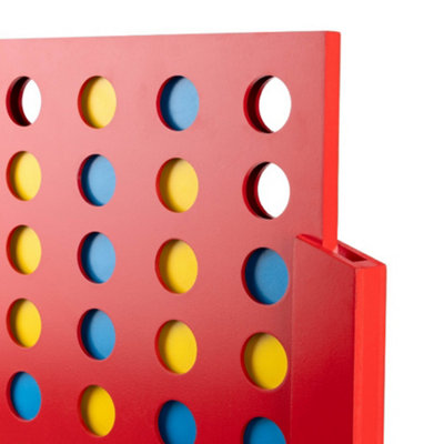 Grhopper Games 4 In A Row Game Red/Blue/Yellow (One Size)