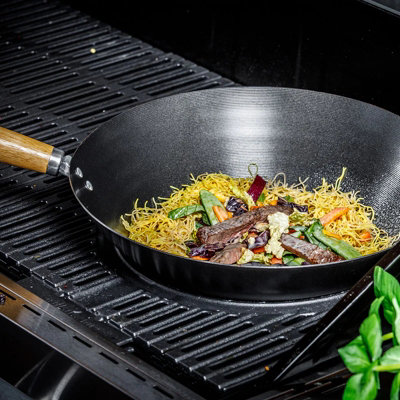 Grillstream BBQ Non-Stick Cooking Wok - 3