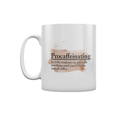 Grindstore Procaffeinating Mug White (One Size)