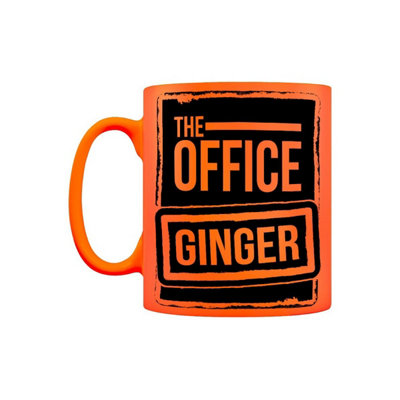 Grindstore The Office Ginger Mug Neon Orange/Black (One Size)