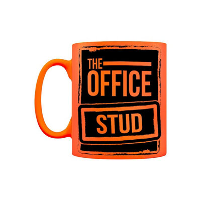 Grindstore The Office Stud Mug Neon Orange/Black (One Size)