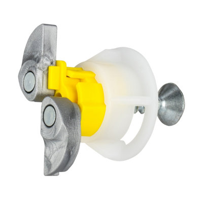 Gripit 15mm Plasterboard Fixing - 8 Pack (Yellow) Stud Wall Anchor Max Load 71kg - 4