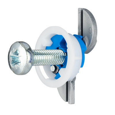 Gripit 25mm Plasterboard Fixing - 25 Pack (Blue) Stud Wall Anchor Max Load 113kg - 3
