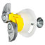 GRIPIT Grip it Yellow Curtain Pole Hanging Kit Plasterboard Wall 71kg Capacity