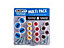 Gripit - Plasterboard Fixings Multi Pack,16 Piece, Clam Pack