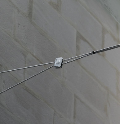 Gripple 3mm x 20m Wire Rope Catenary Hanging Kit ( Lockable D3 Gripple ...