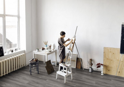 Griptex Wood Vinyl by Remland (Empire Grey, 6m x 3m)