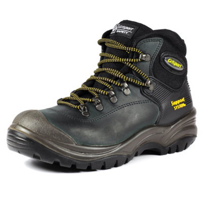 Grisport Contractor Black Safety Boot Size 43