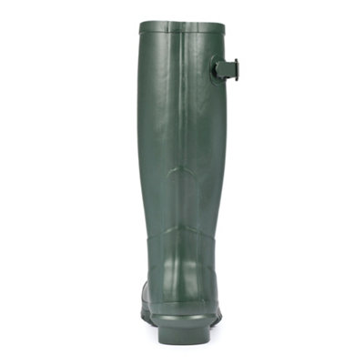 Grisport Mens Single Strap Rubber Wellington Boots Green (9 UK)