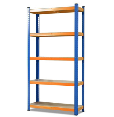 Grizzly Heavy Duty Shelving Rack Boltless Metal Garage Storage System ...