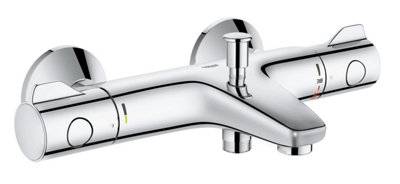 Grohe 34569000 800 Thermostatic Bath Shower Mixer 1/2 Valve Wall Mounted Price Comparisons | Compare The Build