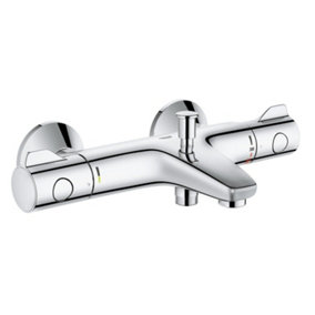 Grohe 34569000 800 Thermostatic Bath Shower Mixer 1/2 Valve Wall Mounted