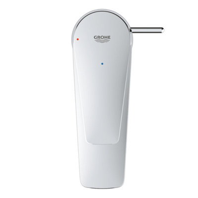 Grohe BauEdge Single-Lever Sink Mixer Size S, Chrome (23559001)