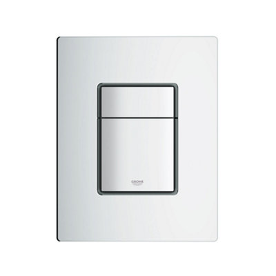 GROHE by Bubly Bathrooms™ 0.82 - 0.98m Concealed Frame Cistern & Plate 3-in-1 Set - 3877320A - 3