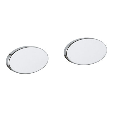 Grohe Grohtherm Cover Caps for Auto 1000 Shower Models - Chrome - 10099 00M