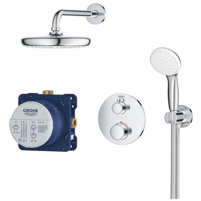 GROHE GROHTHERM PERFECT SHOWER SET WITH TEMPESTA 210
