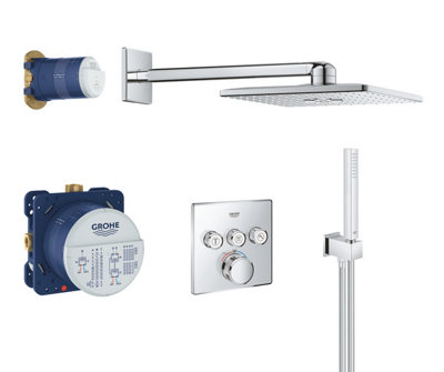 Grohe Grohtherm SmartControl Shower set Rainshower 310 SmartActive Cube ...