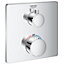 Grohe Grohtherm Thermostatic Shower Mixer For 2 Outlets With Integrated Shut Off/Diverter Valve (24079000)