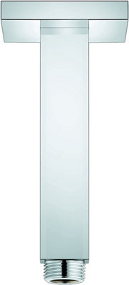 Grohe Rainshower Shower Ceiling Arm Cube/Square 154mm (27711000) - 3