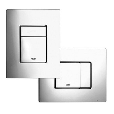 GROHE Rapid SL 3-IN-1 Wall Hung Concealed Toilet Cistern Frame 1.13m Height Including Flush Plate - 5
