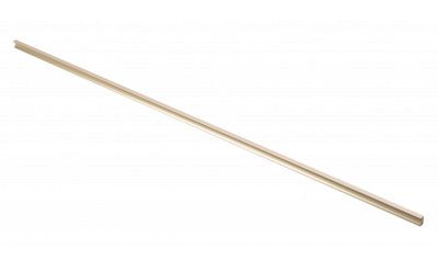 Groove Furniture Handle Cabinet Kitchen Wardrobe Door Pull Modern Home Long 360mm length with 320mm hole center Brushed Gold