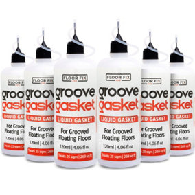 Groove Gasket From Floor-Fix Pro - 6 Room Pack Creaky Floor Repair Only purchase after testing with Squeaky Floor Treatment