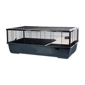 Grosvenor XL Rat Hamster Cage - 100 x 54 x 39 - Black
