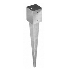 GROUND SPIKE Heavy Duty Galvanised Drive-in PERGOLA Post Anchor Support Stakes 101x101mm - 750mm