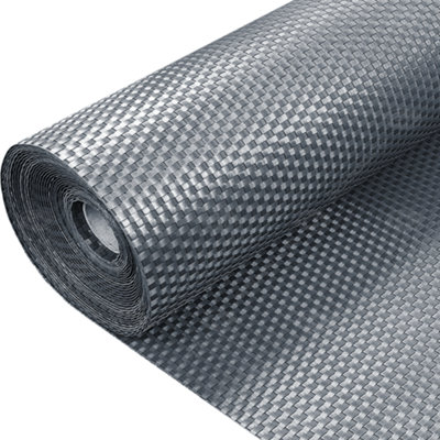 GroundMaster Dark Grey 1M x 2M Rattan Privacy Screening Fence Border ...