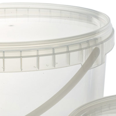 GroundMaster Plastic Storage Tubs 10L (5 Tubs)