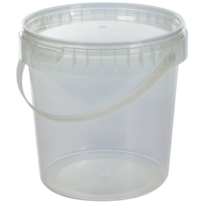 GroundMaster Plastic Storage Tubs 1L (50 Tubs)