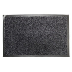 Groundsman Dirt Guard Cotton Door Mat Anthracite (One Size)