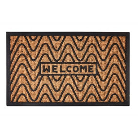 Groundsman Welcome Mat Brown/Black (One Size)