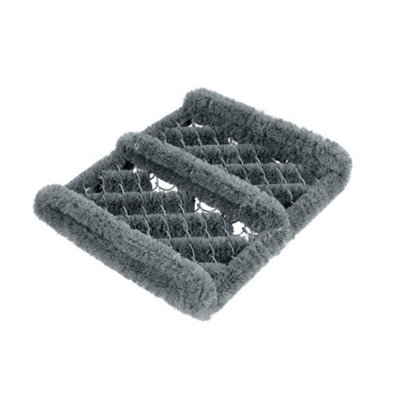 Groundsman Wire Textured Boot Scraper Mat Grey (32cm x 36cm)