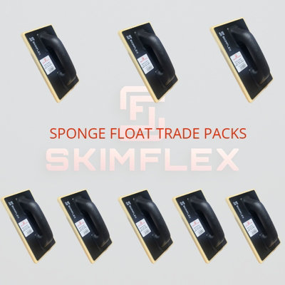 Grout Sponge Float Segmented Skimflex Tiling Washboy x 3 Pack