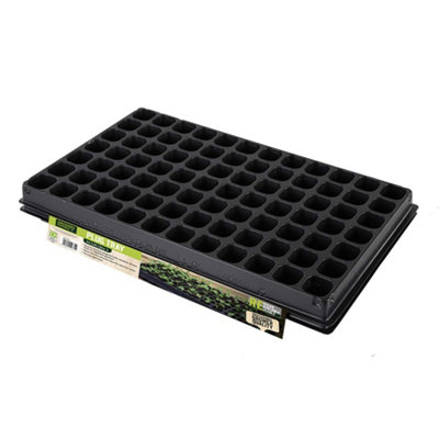 Growers Choice 4 X 84 Cell Seed Tray Inserts Reusable Black Recycled ...