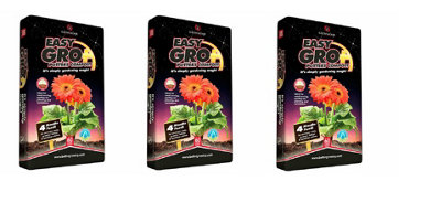 Growmoor Easy Gro Plus Potters Compost 60L Pack of 3