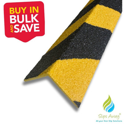 GRP Stair Nosings Heavy-Duty Anti-Slip Safety Tread - Non-Slip Step ...