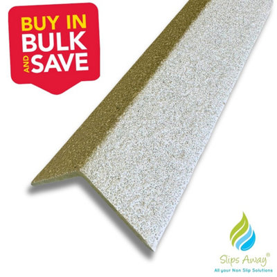 GRP Stair Nosings Heavy-Duty Anti-Slip Safety Tread - Non-Slip Step ...
