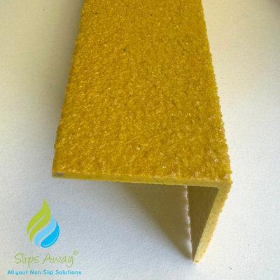 GRP Stair Nosings Heavy-Duty Anti-Slip Safety Tread - Non-Slip Step ...