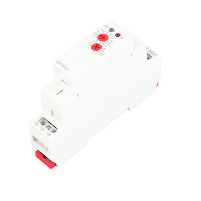 GRT8-B1 Mini Power Off Delay Time Relay DIN Rail Type DC 12V-240V