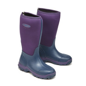 GRUBS FROSTLINE Boots Violet, Clear, Size 3