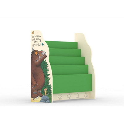 Gruffalo Sling Bookcase, Green, Cream, Childs
