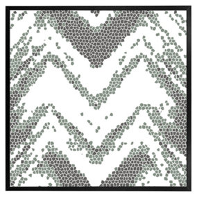 Grunge lines (Picutre Frame) / 12x12" / Grey