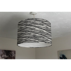 Grunged Stripes (Ceiling & Lamp Shade) / 25cm x 22cm / Ceiling Shade