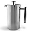 Grunwerg Café Olé Double-wall Polished Straight Sided Cafetiere 12 Cup