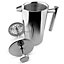 Grunwerg Café Olé Double-wall Polished Straight Sided Cafetiere 12 Cup