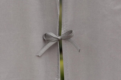 GSD 3m x 4m Large Grey Lilly Gazebo with Side Curtains - 8