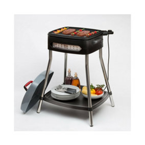 GSD Electric Grill Barbecue BBQ Non Stick Hot Plate Griddle