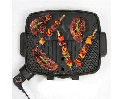 GSD Electric Grill Barbecue BBQ Non Stick Hot Plate Griddle
